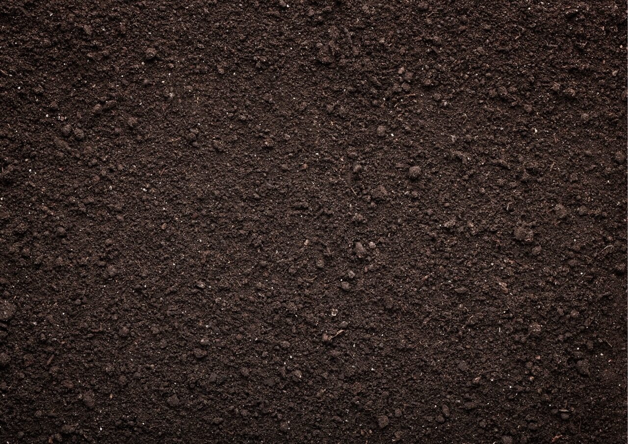 Dunkles Oberboden-Kompost-Sand-Gemisch als Mutterboden für Garten und Beet aus Adorf bei Chemnitz